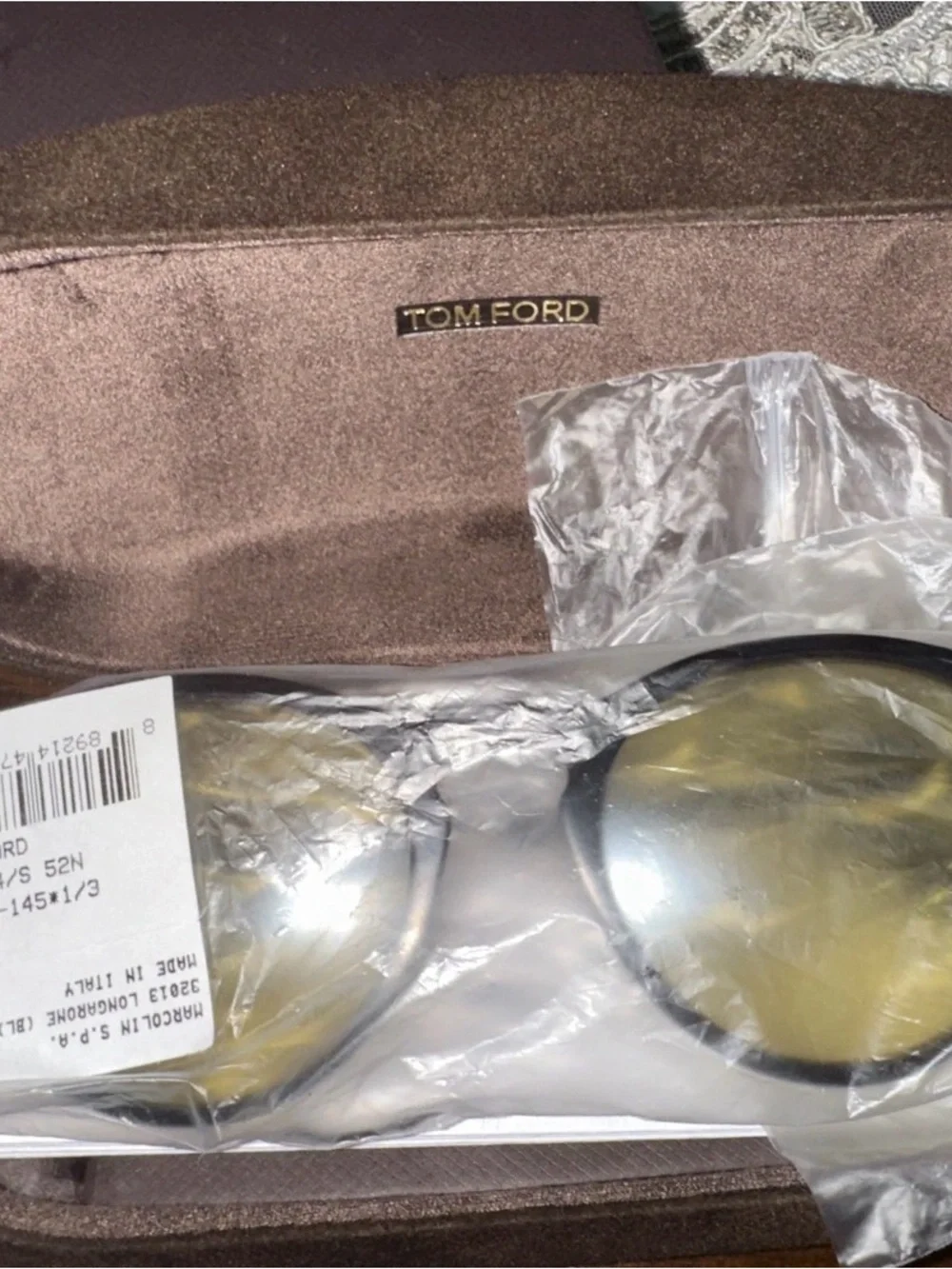Tom Ford Tortoiseshell Frame Yellow Lens Sunglasses